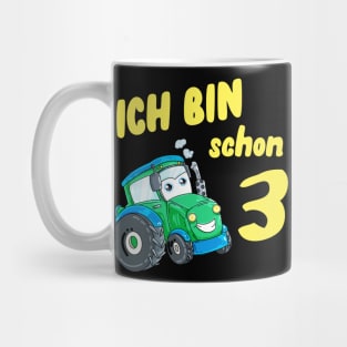 Kinder Traktor 3. Geburtstag Jungen Trekker Mug